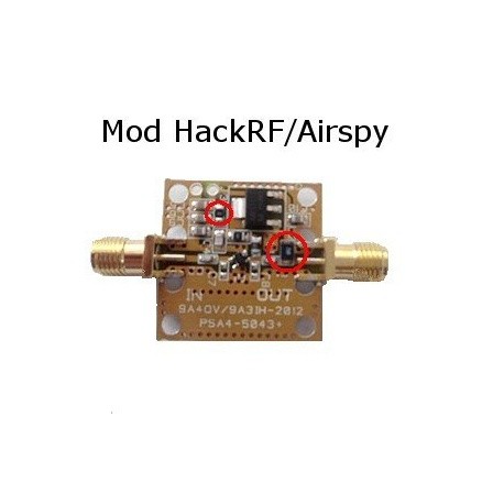 Préampli LNA VHF-UHF BIAS-T pour HackRF AirSpy SDRPlay Accessoires SDR LNA4ALL2-288