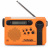 HRD-900 Radio d'Urgence Solaire Multi-bandes FM/AM/SW 120 mémoires HanRongDa