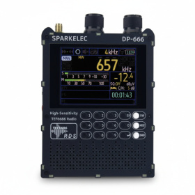DP-666 – Récepteur DSP Tout Mode FM/LW/MW/SW/OIRT TEF6686 Écran Tactile HamGeek