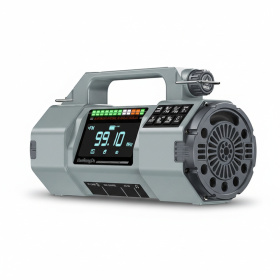 HRD-908 – Radio d'Urgence Solaire & Manivelle FM/MW/SW/VHF/WB HanRongDa