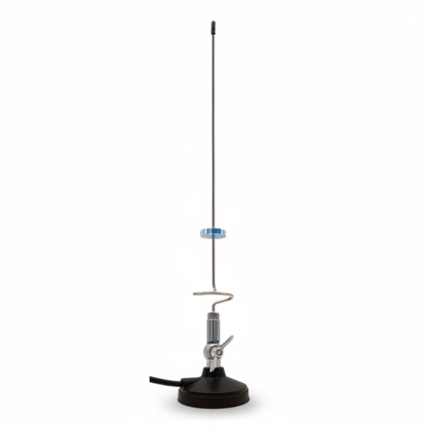 Sirio SDB 702 MAG60 – Antenne Mobile Bi-Bande VHF/UHF 144/430 MHz avec Base Magnétique