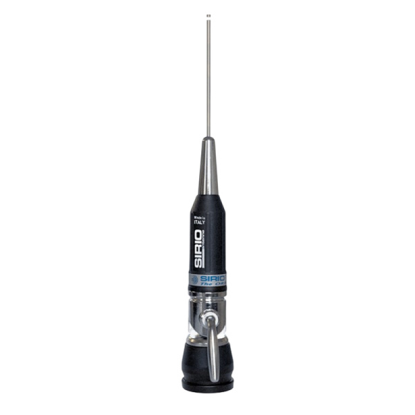 Sirio Kit Antenna Mobile CB E 10m - ML 145 MAG Con Base Magnetica, Sintonizzabile 27-28.5 MHz, Frusta In Acciaio Inox E Cavo RG58 Da 3.6m