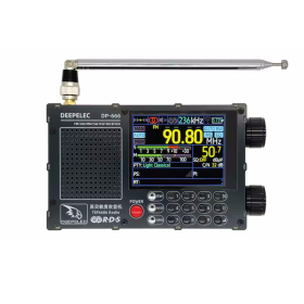 Deepelec DP-666 Radio DSP Haute Sensibilité TEF6686 FM/AM/SW/LW