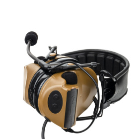 Casque micro Tactique pour PMR-171 & TBR-119 avec Réduction de Bruit