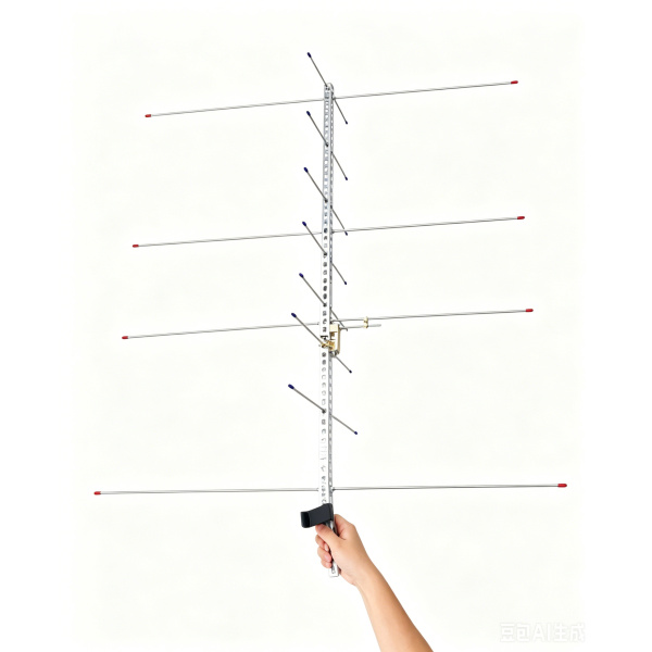 Antenne Yagi bi-bande VHF/UHF 144-148 MHz & 430-440 MHz portable satellite GH-U7V4-P