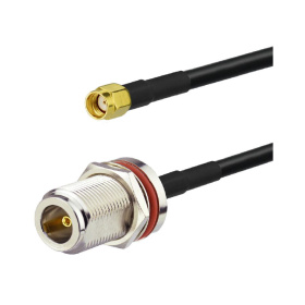 Rallonge cable coaxial faible perte RP-SMA Male - N femelle KSR195