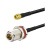 Rallonge cable coaxial faible perte RP-SMA Male - N femelle KSR195