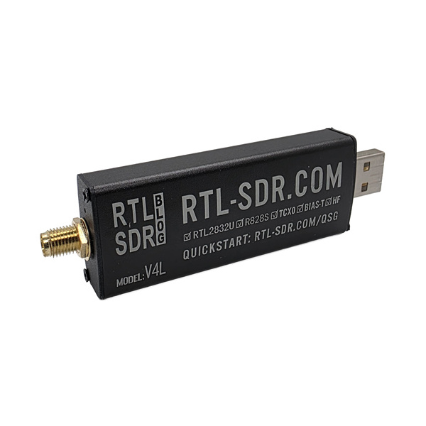 Clé USB RTL-SDR.com V4L Lite TCXO + Bias-T + tuner R828S 500 kHz - 1766 MHz