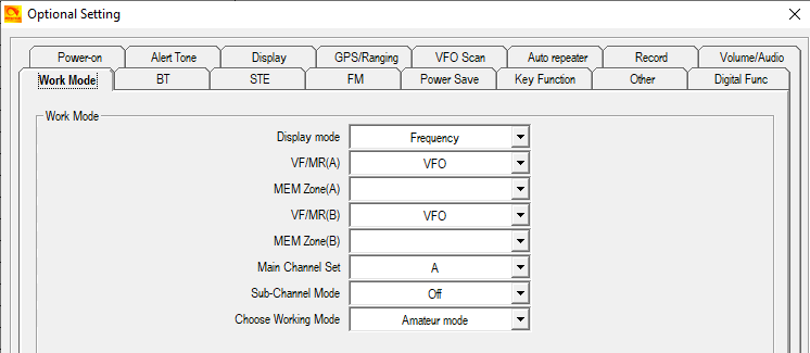 mode VFO at-578uv anytone